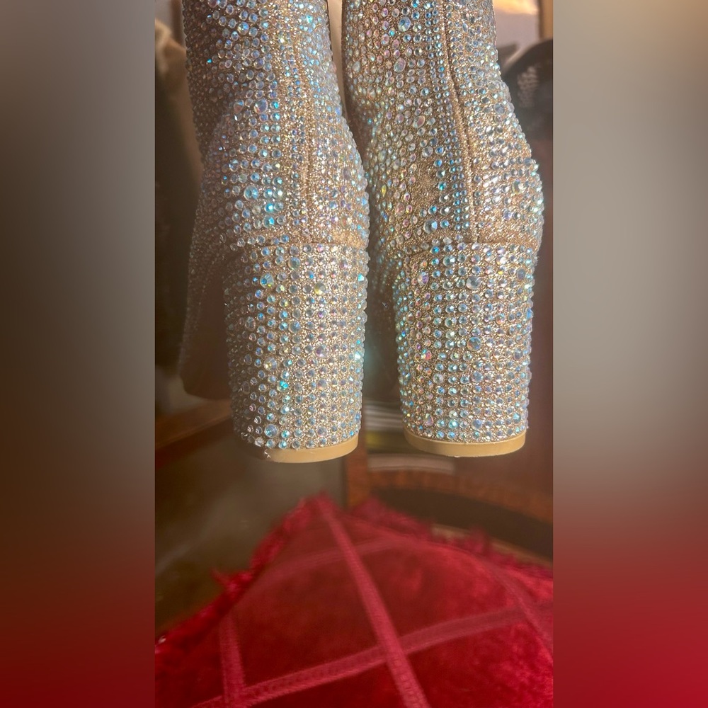 *SALE*Mid-Calf Rhinestone Boot:UC - Picture 7 of 12